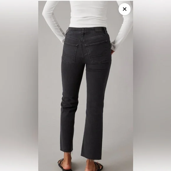 American Eagle Kick Boot Crop Jeans in vintage black - Picture 7 of 8